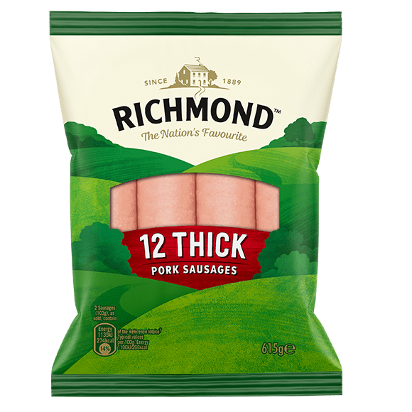 Richmond Sausages Calories Per Sausage At Donald Altman Blog