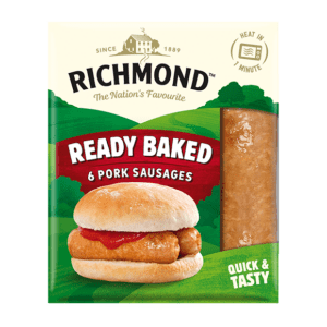 Ready Baked Pork Sausages | Richmond Sausages